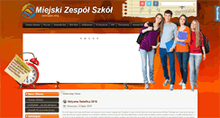 Desktop Screenshot of mzs-swieradow.org.pl
